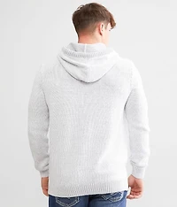Crossover Hooded Sweater