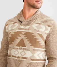 Southwestern Shawl Sweater