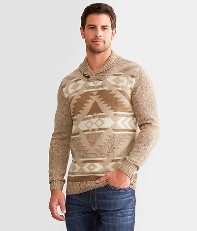 Southwestern Shawl Sweater