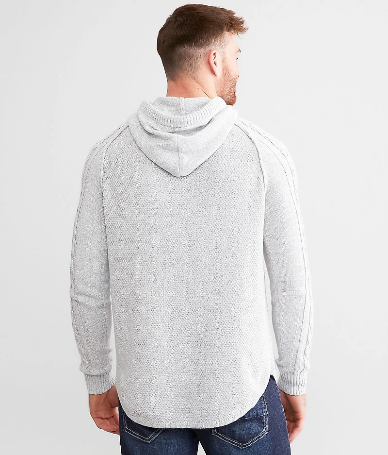 Crossover Hooded Sweater