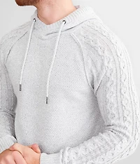 Crossover Hooded Sweater