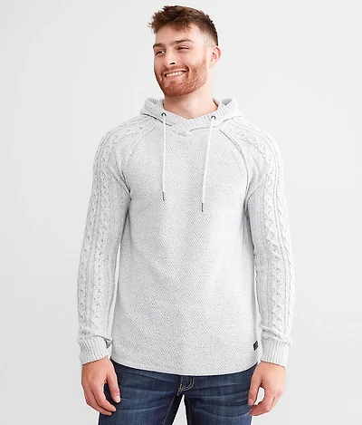 Crossover Hooded Sweater