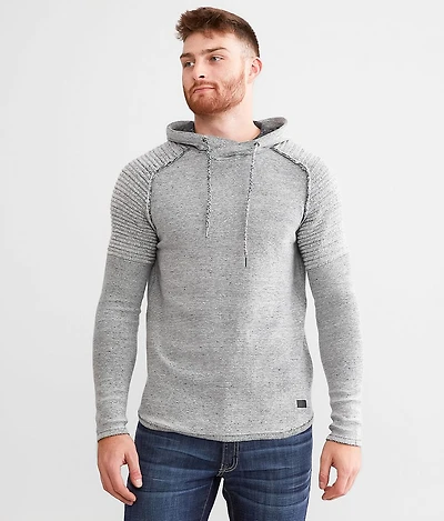 Ribbed Crossover Sweater