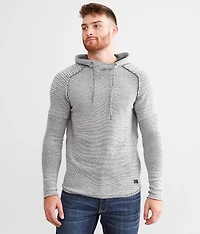 Ribbed Crossover Sweater