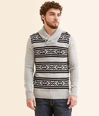 Toggle Shawl Sweater