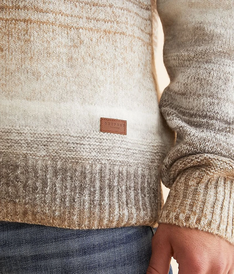 Ombre Stripe Sweater
