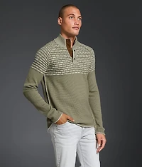 Snap Henley Sweater