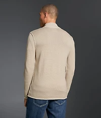 Textured Henley Sweater
