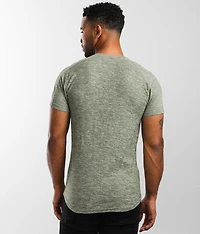 Pieced Henley