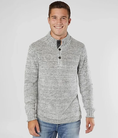 Outpost Makers Marled Henley Sweater