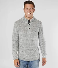 Outpost Makers Marled Henley Sweater