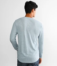 Heathered Henley