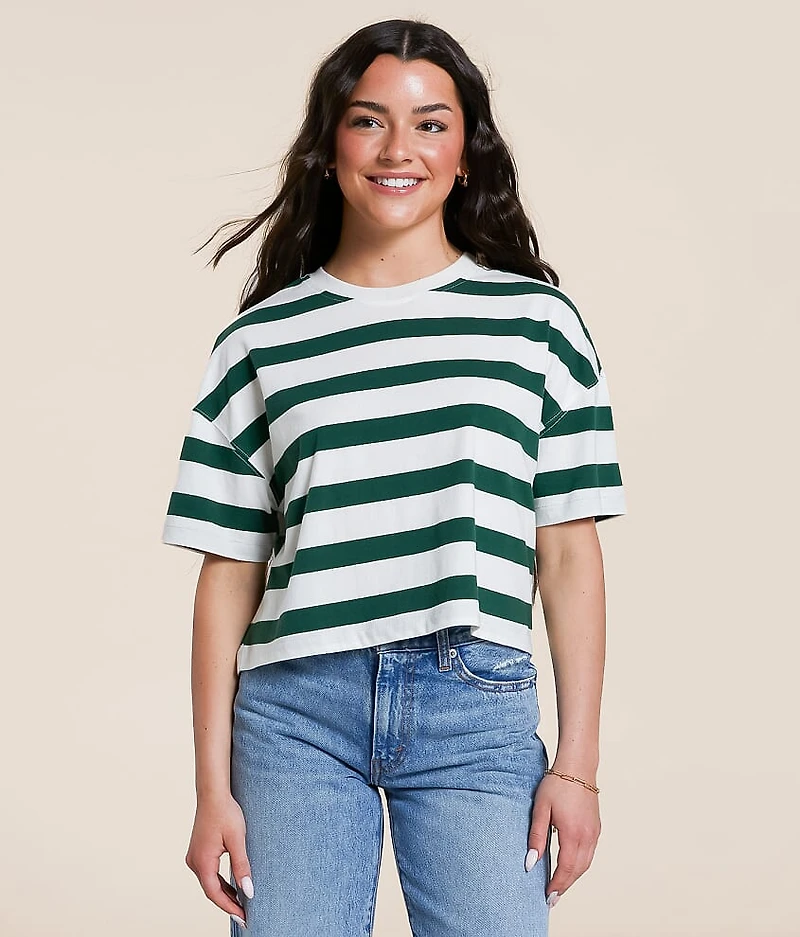 Boxy Striped T-Shirt