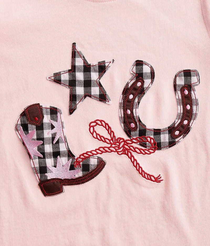 Girls - Western Patch T-Shirt