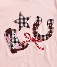 Girls - Western Patch T-Shirt