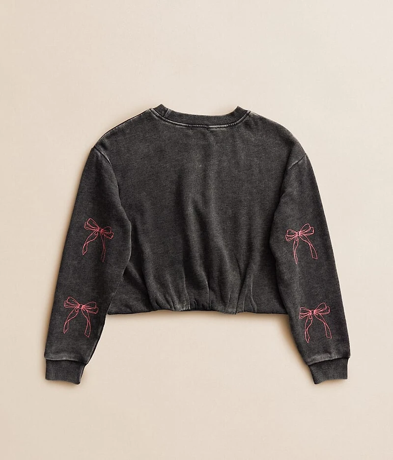 Girls - Bow Pullover