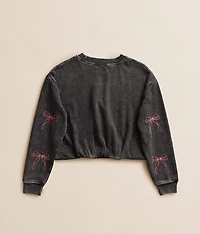 Girls - Bow Pullover