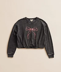 Girls - Bow Pullover