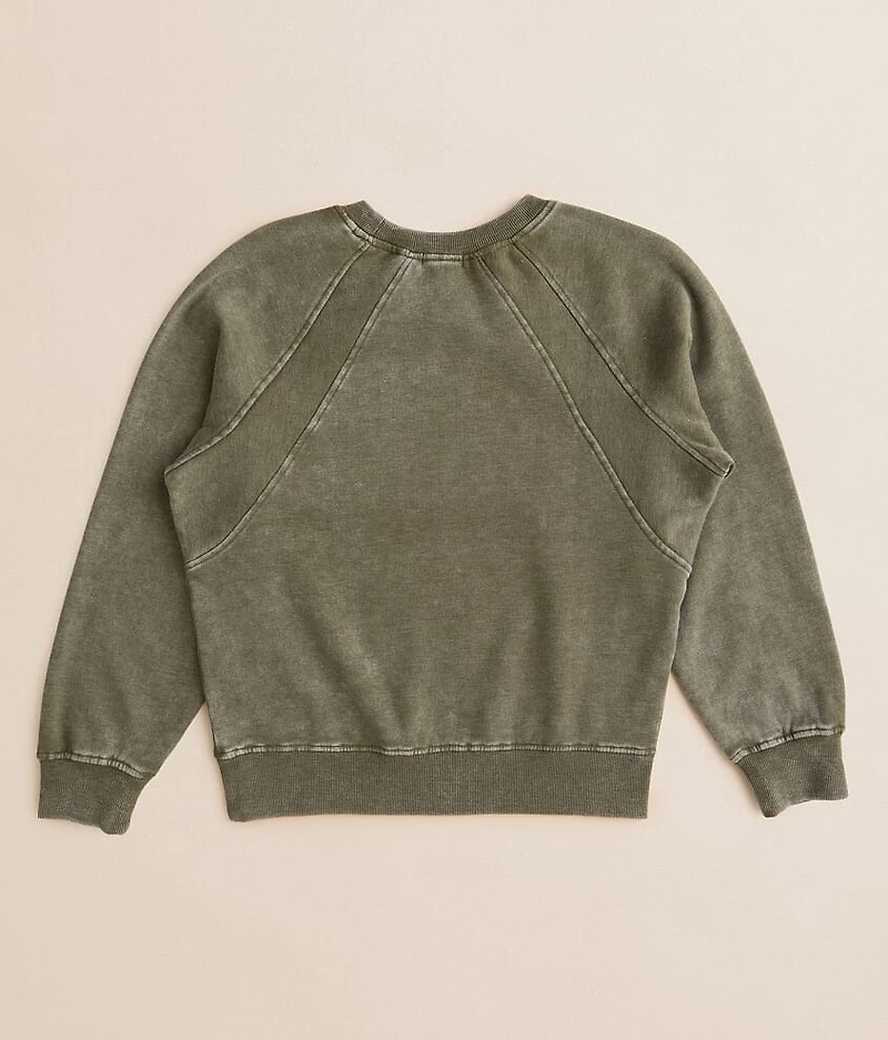 Girls - Pieced Raglan Pullover