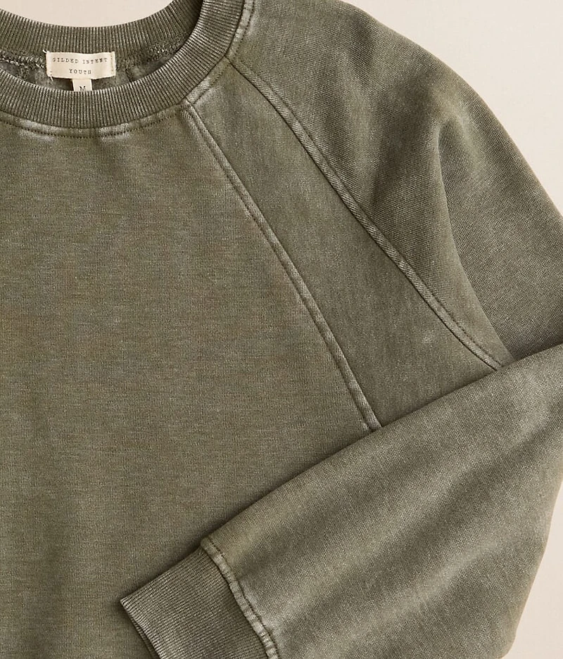 Girls - Pieced Raglan Pullover