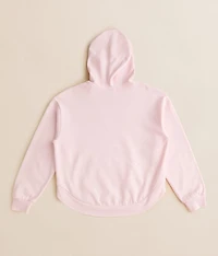 Girls - Ribbed Inset Hooded Sweatshirt