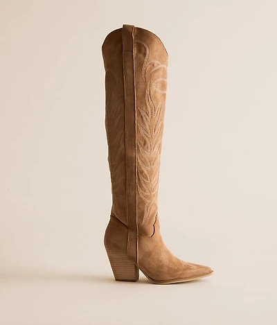 Celina Tall Western Boot