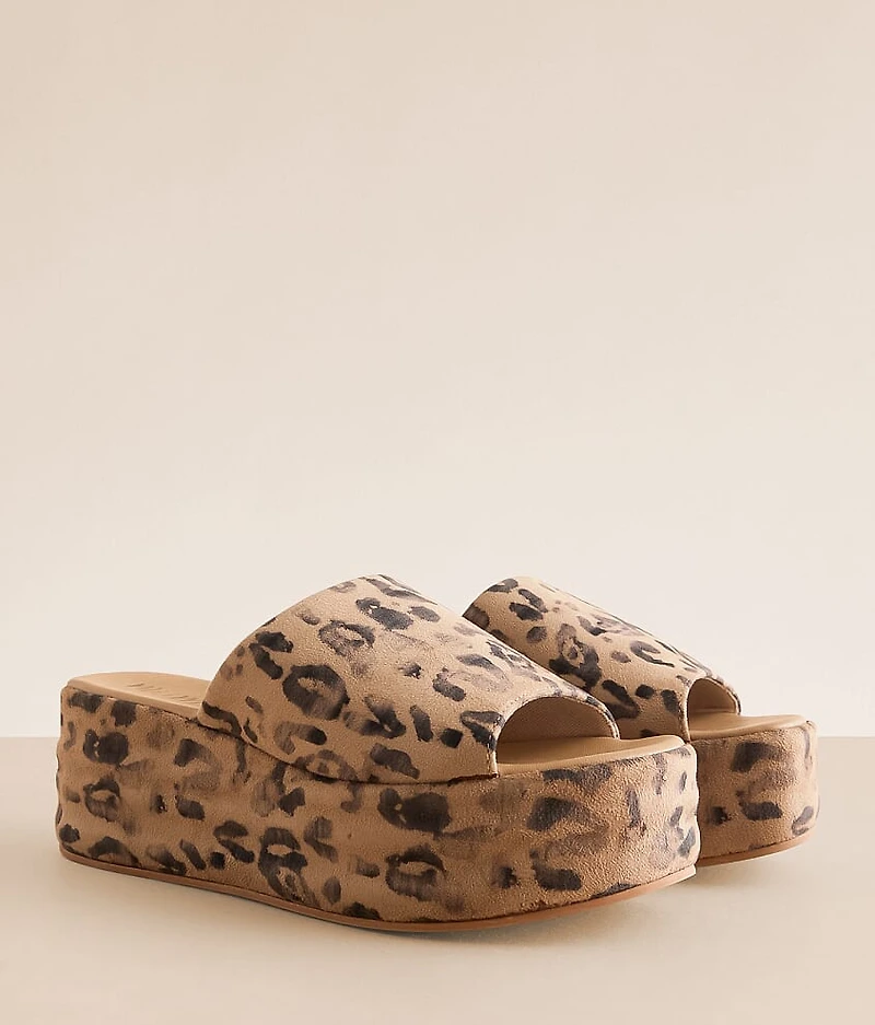 Harbor Leopard Platform Sandal