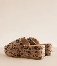 Harbor Leopard Platform Sandal