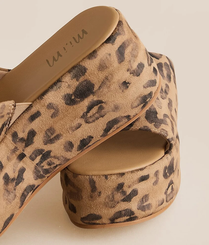 Harbor Leopard Platform Sandal
