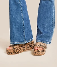Harbor Leopard Platform Sandal