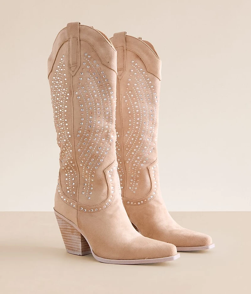 Nana Rhinestone Western Cowboy Boot