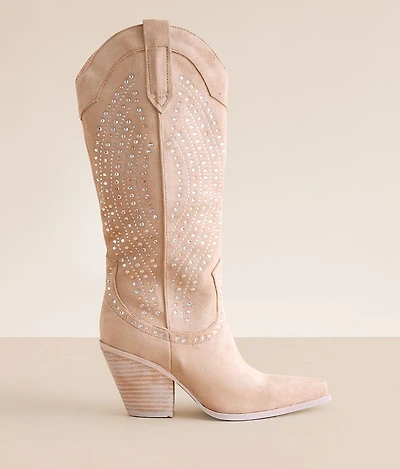 Nana Rhinestone Western Cowboy Boot
