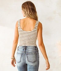 Striped Tank Bodysuit