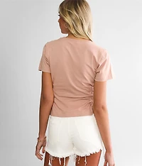 Side Lace-Up Top