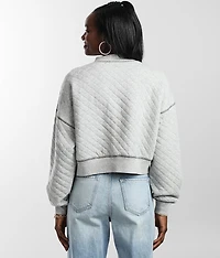 Quilted Pullover