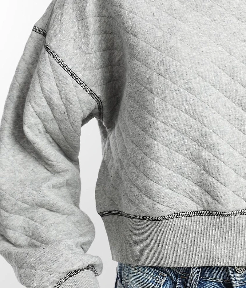 Quilted Pullover