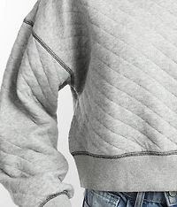 Quilted Pullover