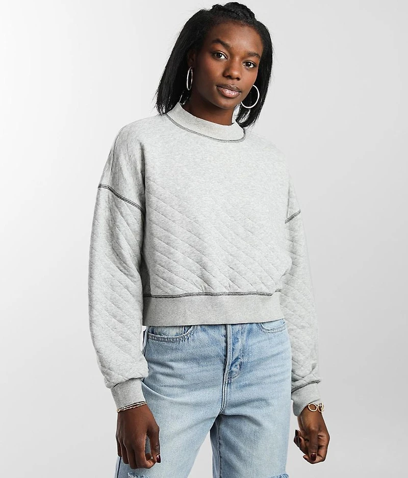 Quilted Pullover