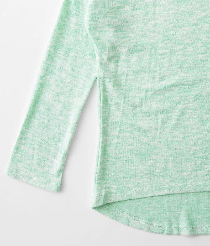 Girls - Brushed Knit Top