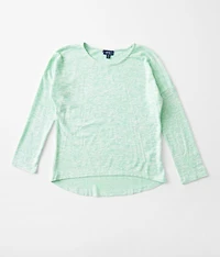 Girls - Brushed Knit Top