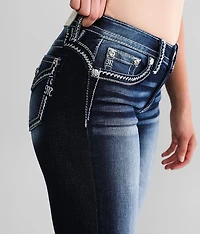 Curvy Straight Stretch Cuffed Jean