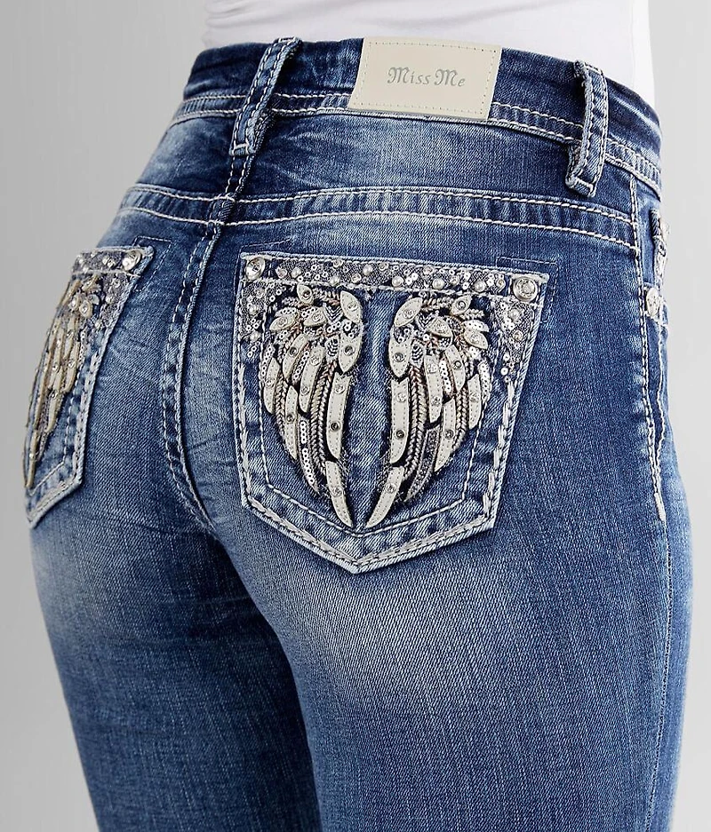 Curvy Ankle Skinny Stretch Cuffed Jean