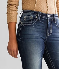 Curvy Straight Stretch Cuffed Jean