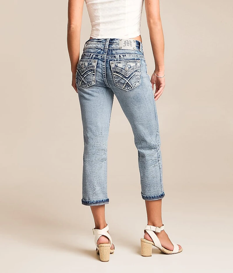 Mid-Rise Universal Capri Stretch Jean