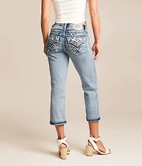 Mid-Rise Universal Capri Stretch Jean