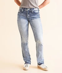 Curvy Straight Stretch Cuffed Jean