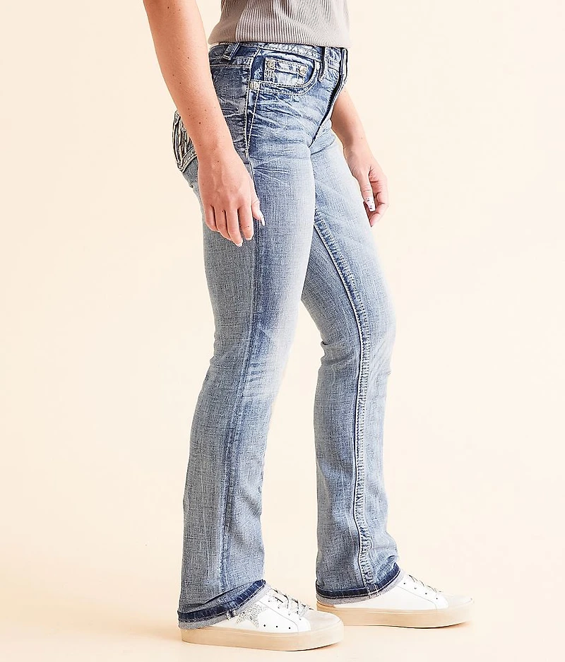 Curvy Straight Stretch Cuffed Jean