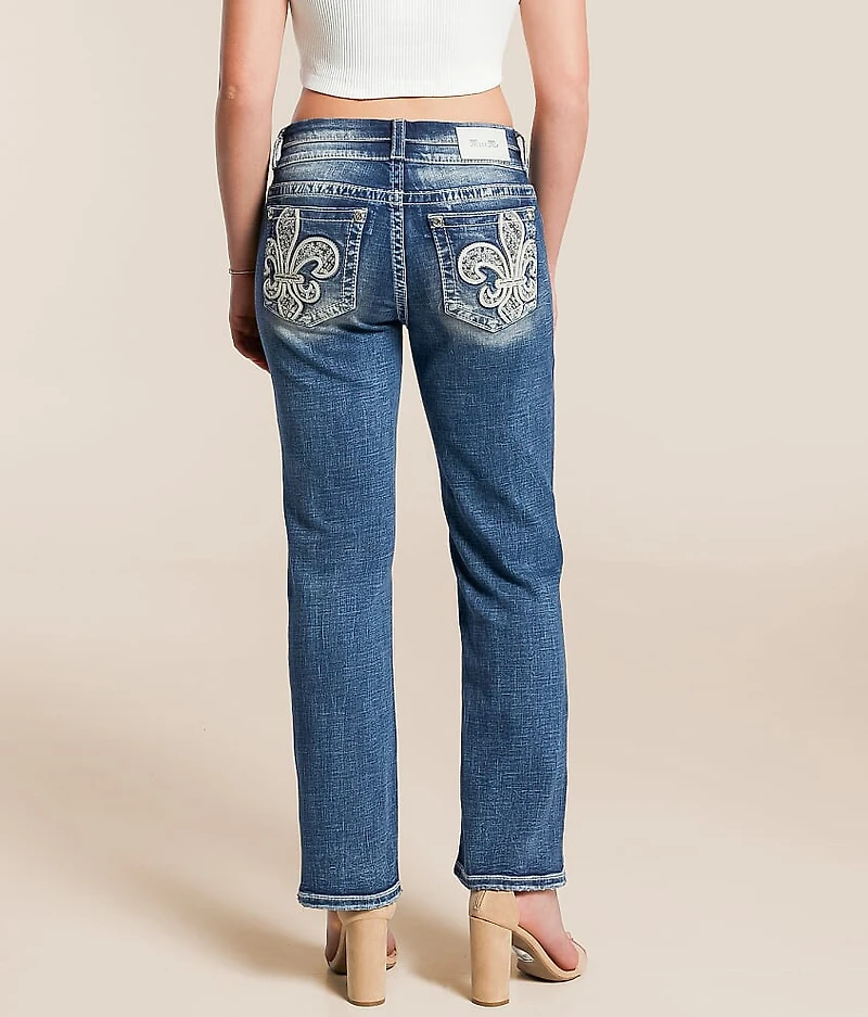 Universal Cropped Straight Stretch Cuffed Jean