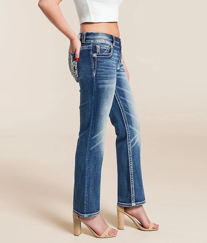 Universal Cropped Straight Stretch Cuffed Jean