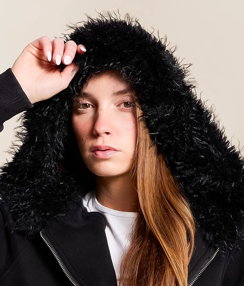 Glitz Faux Fur Hoodie